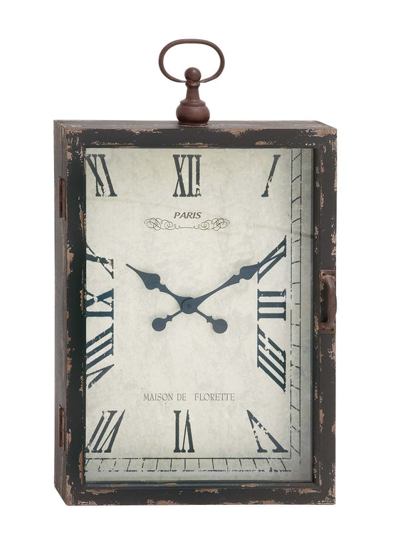 The Ravishing Wood Metal Wall Clock
