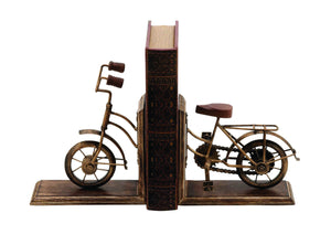 Bookend Sporting A Cycle Shaped Design