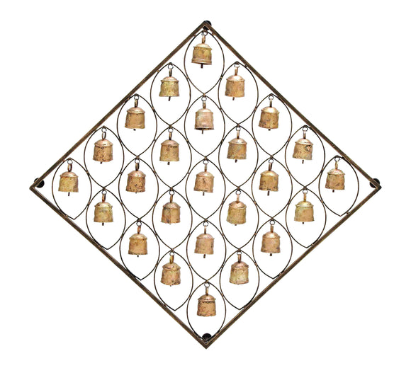 Bell Plaque Skillfully Crafted with Intricate Detailing