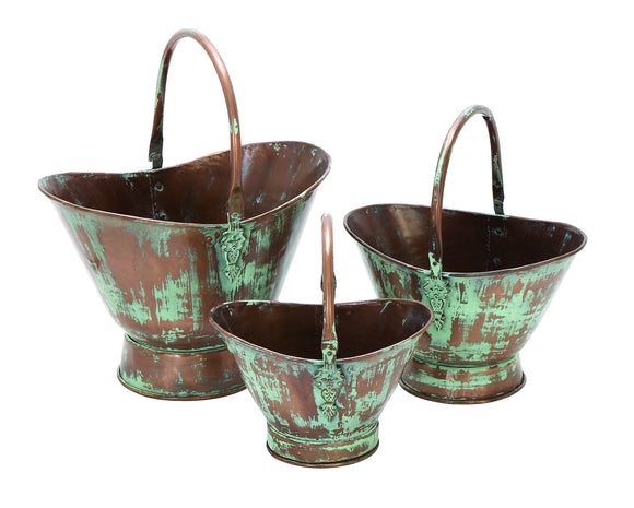 Metal Planter Set/3 18