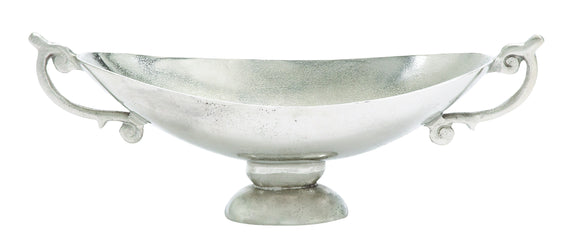 Aluminum Decorative Bowl for Modern Look with Elegant Curves