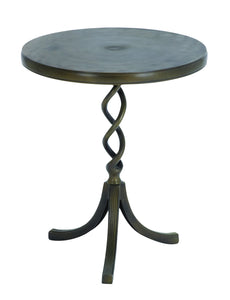 Top Grade Aluminum Accent Table with Contemporary Design