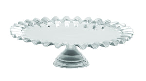 Sleek and Stylish Cake Stand With Exquisite Curved Edge Design