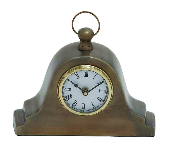 Tambour Style Table Clock in Traditional