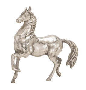 The Lifelike Aluminum Horse