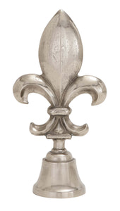 Well Carved Aluminum fleur Di Lis Bell