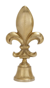 Attractive Aluminum fleur Di Lis Bell