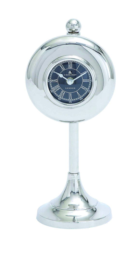 Table Clock with Round Shape And Subtle Curve