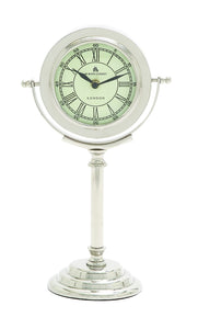 Modern Ivory Dali Metal Table Clock