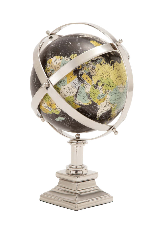 The Colorful Metal World Globe