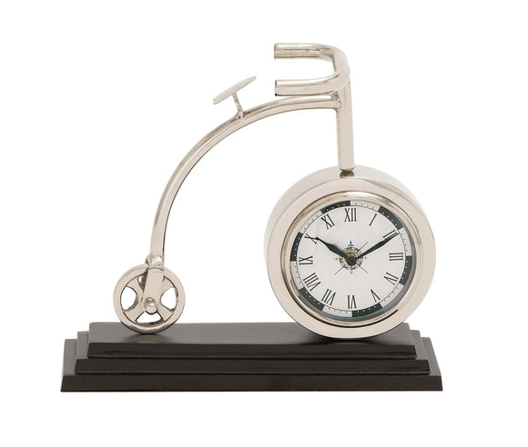 The Cute Metal Cycle Table Clock