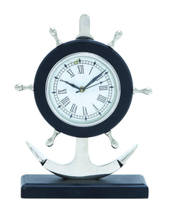 Metal Anchor Clock with Attractive Design & Sturdy Base