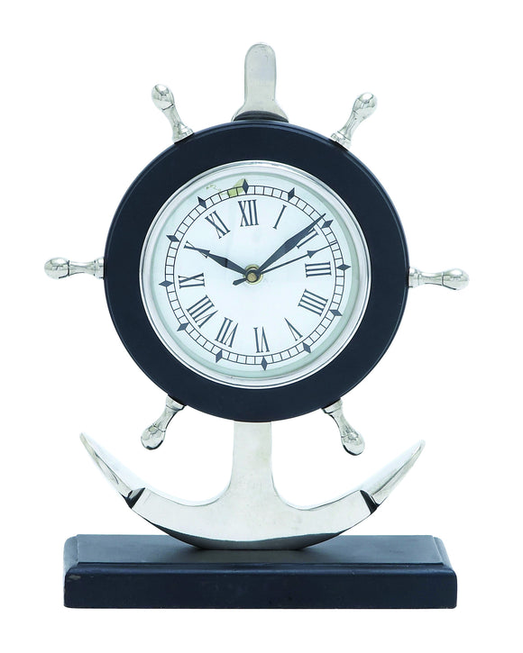 Metal Anchor Clock with Attractive Design & Sturdy Base