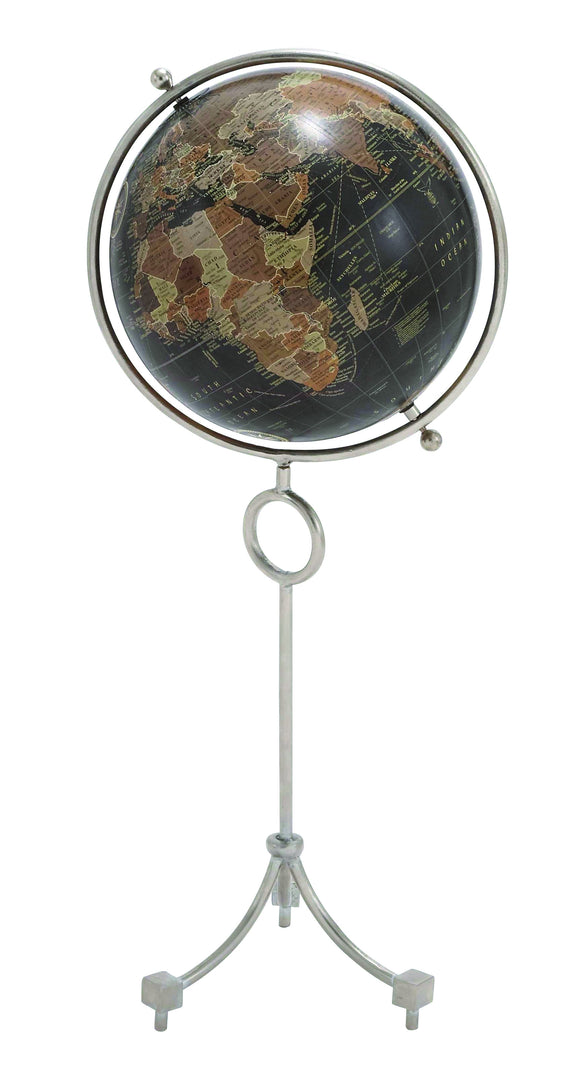 Artistic Plastic Globe With Metal Stand