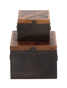 The Simple Set of 2 Wood Box