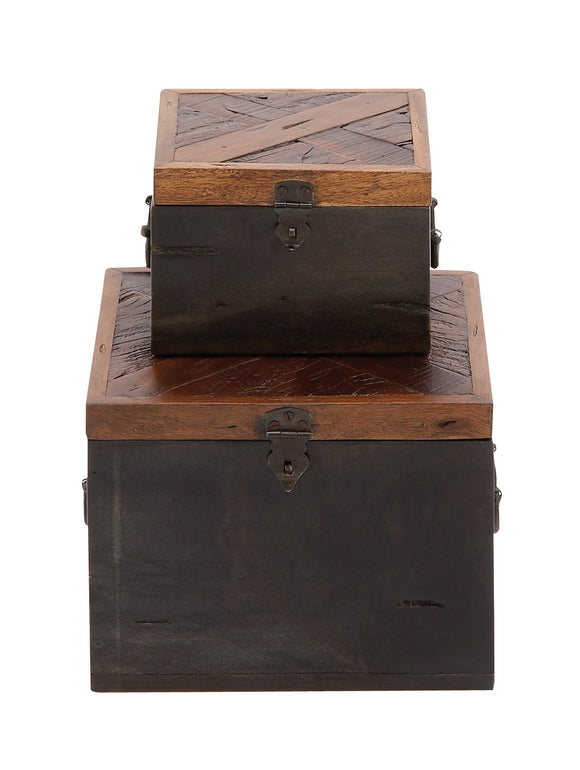 The Simple Set of 2 Wood Box