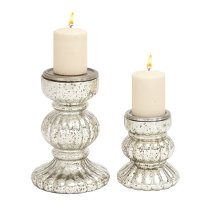 Mesmerizing Styled Glass Candle Holder