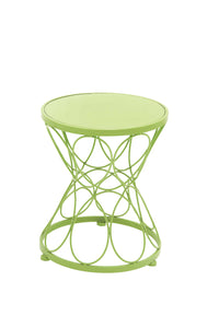 Fantastic Green Polished Metal Green Plant Stand