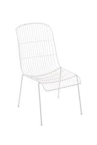 The Angelic Metal Chair White