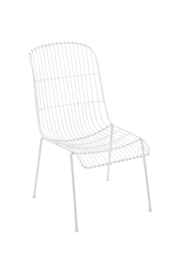 The Angelic Metal Chair White