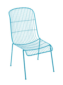 The Cool Metal Chair Blue