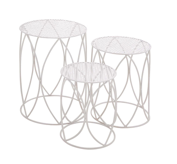 The Heavenly Set Of 3 Metal Plant Stand