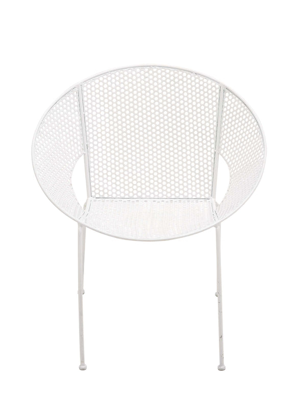 The Angelic Metal White Chair