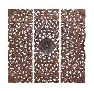 The Stunning Set of 3 Wood Wall Panel