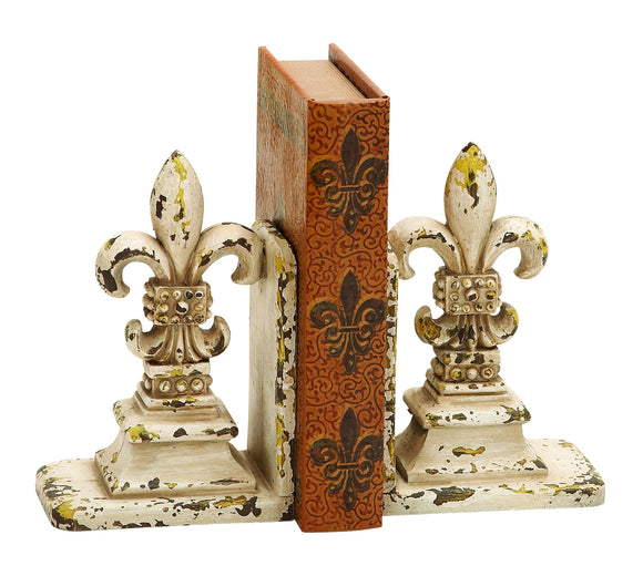 Library Polystone Bookend Pair 11