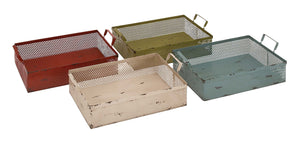 The Dutiful Metal Basket 4 Assorted