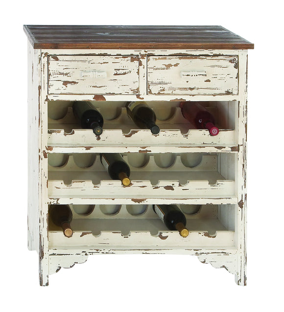 Classic Wood Wine Cabinet 32