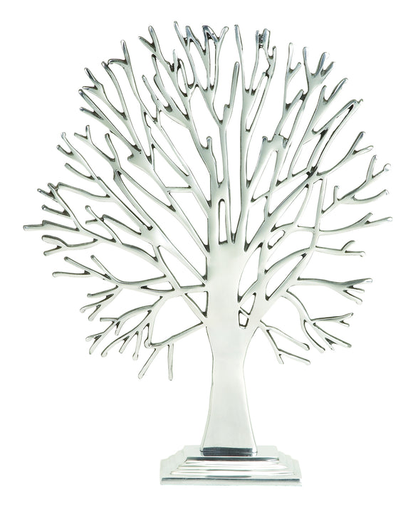 ALUMINUM TREE TABLE DECOR FOR SHORT SPACES