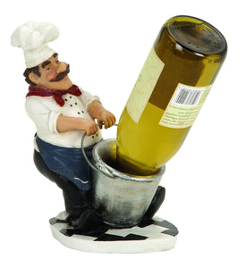 CHEF WINE HOLDER A FRENCH FAT CHEF