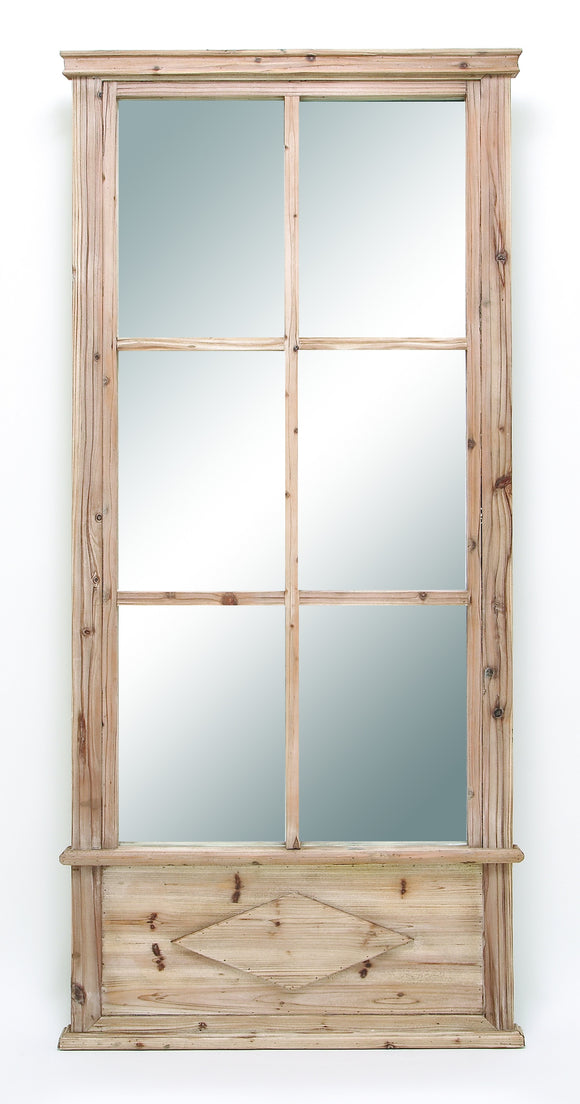 WOOD MIRROR 78 INCHES HIGH FOR SPECIAL SPOTS