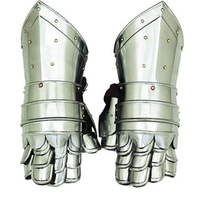 METAL ARMOUR HAND GLOVES PAIR WITH INVITING DECOR APPEAL