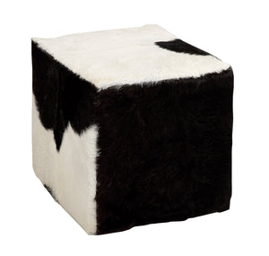 The Comfortable Wood Square Goat Stool