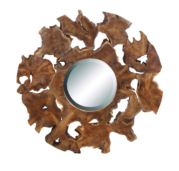 Decorative and elegant Mirror with Stunning Wooden Frame