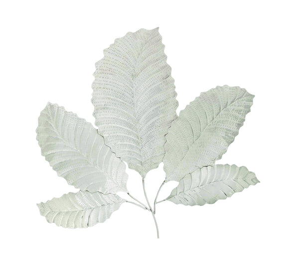 Beautiful and Gorgeous Decorative Stainless Steel Leaf Wall Decor