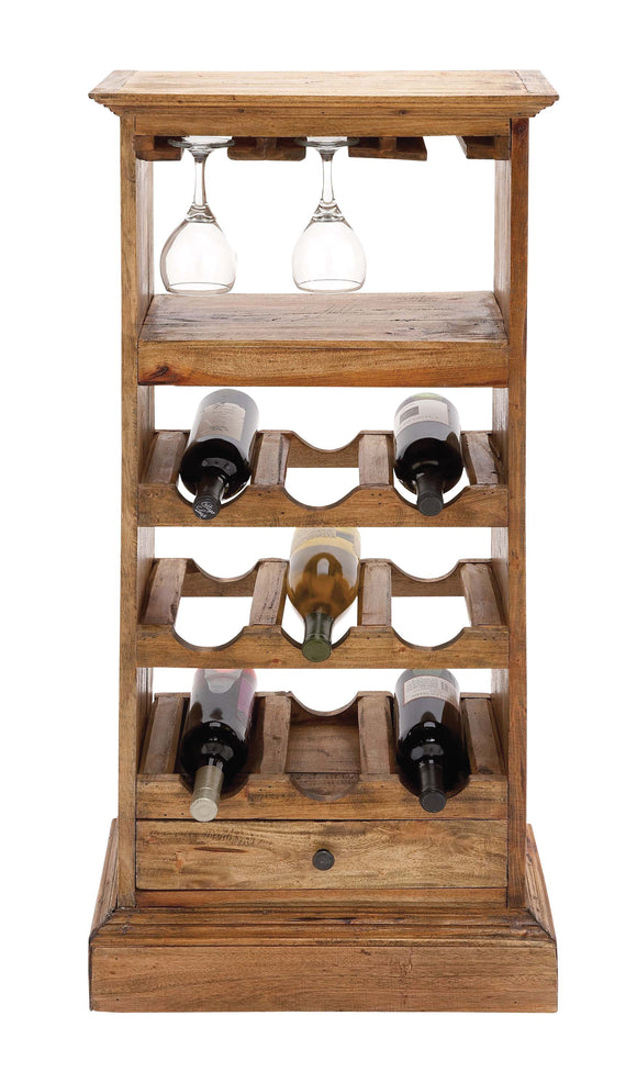 The Sleek Wood Wine Rack