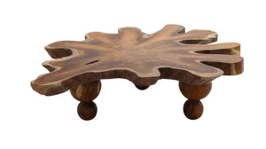 Abstract Ampyang Coffee Table with Bold and Natural Contours