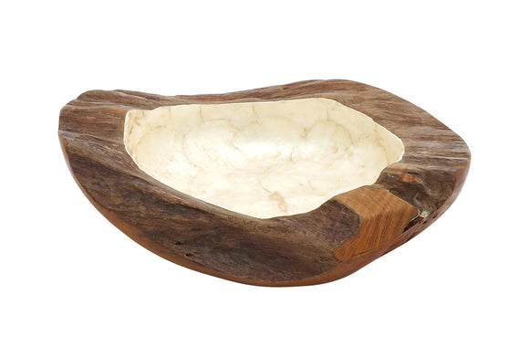 Stylish and Elegant Teakwood Small Size Bowl in Light Weight