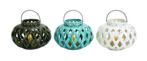 Attractive Ceramic Lantern 3 Assorted