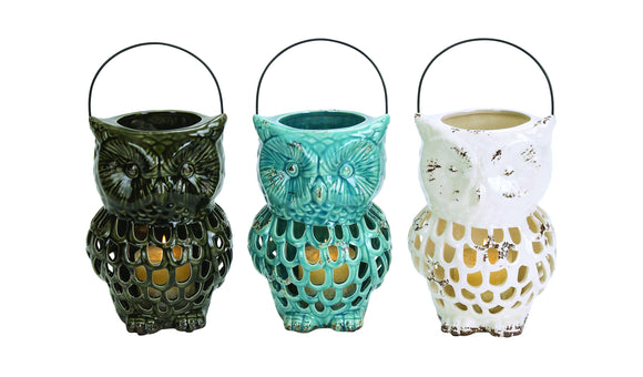 Ceramic Owl Shaped 10