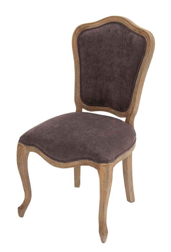 The Royal Wood Fabric Vintage Chair