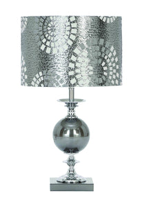 Designers Lamps - Metal Glass Table Lamp 22"H