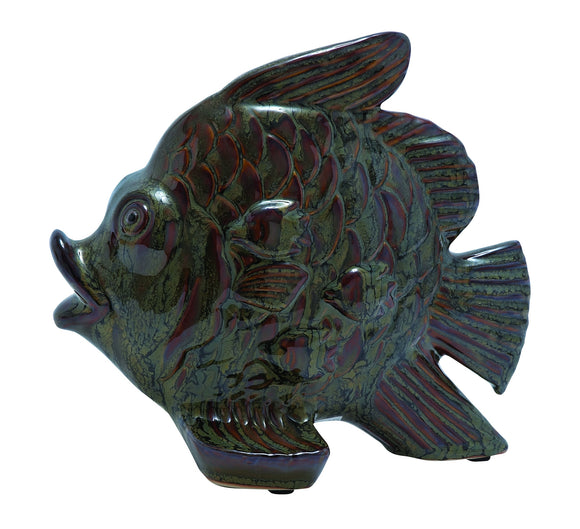 Ceramic Fish with Glossy and Smooth Polished Surface