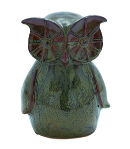 Unique Ceramic Owl with Glossy Design and Smooth Texture