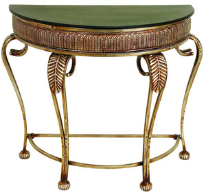 METAL CONSOLE TABLE DECORATIVE BUT AFFORDABLE