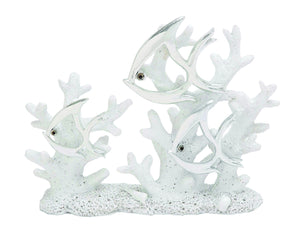 Stylish and Exquisite Polystone Coral Fish Showpiece