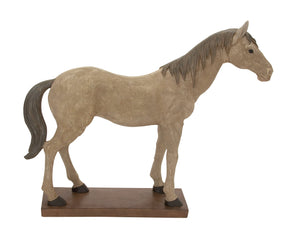 Attractive Unique Styled Polystone Horse Statue